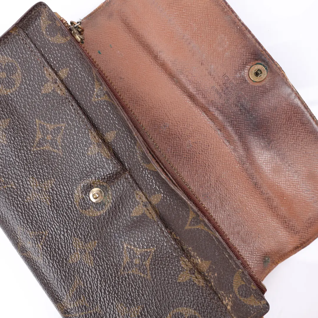 Louis Vuitton Portefeuille International Brown Monogram Wallet