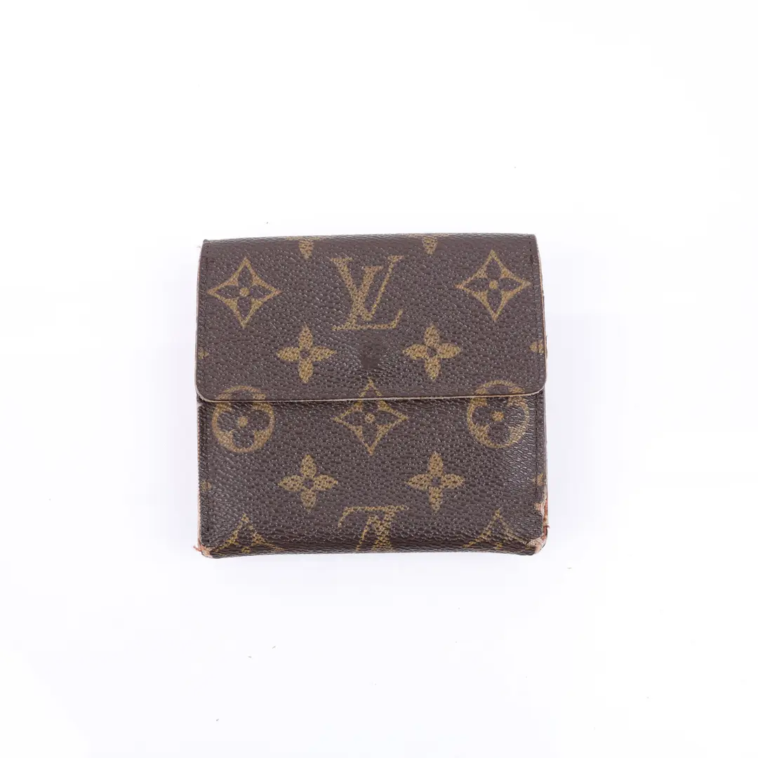 Louis Vuitton Elise Brown Monogram Canvas Wallet