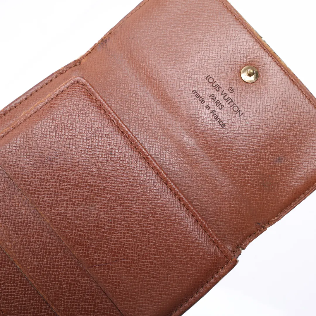 Louis Vuitton Elise Brown Monogram Canvas Wallet