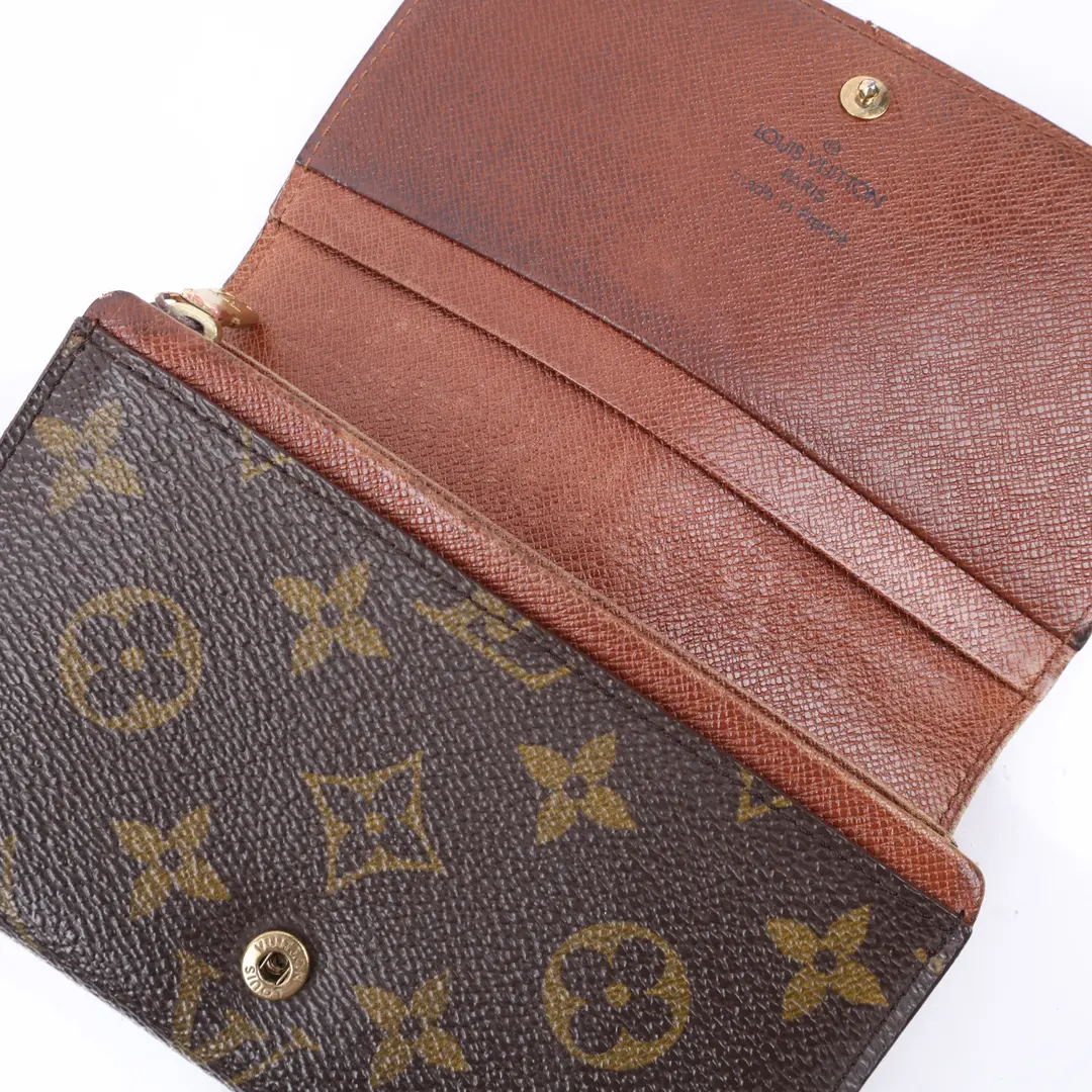 Louis Vuitton Portefeuille Tresor Brown Monogram Wallet