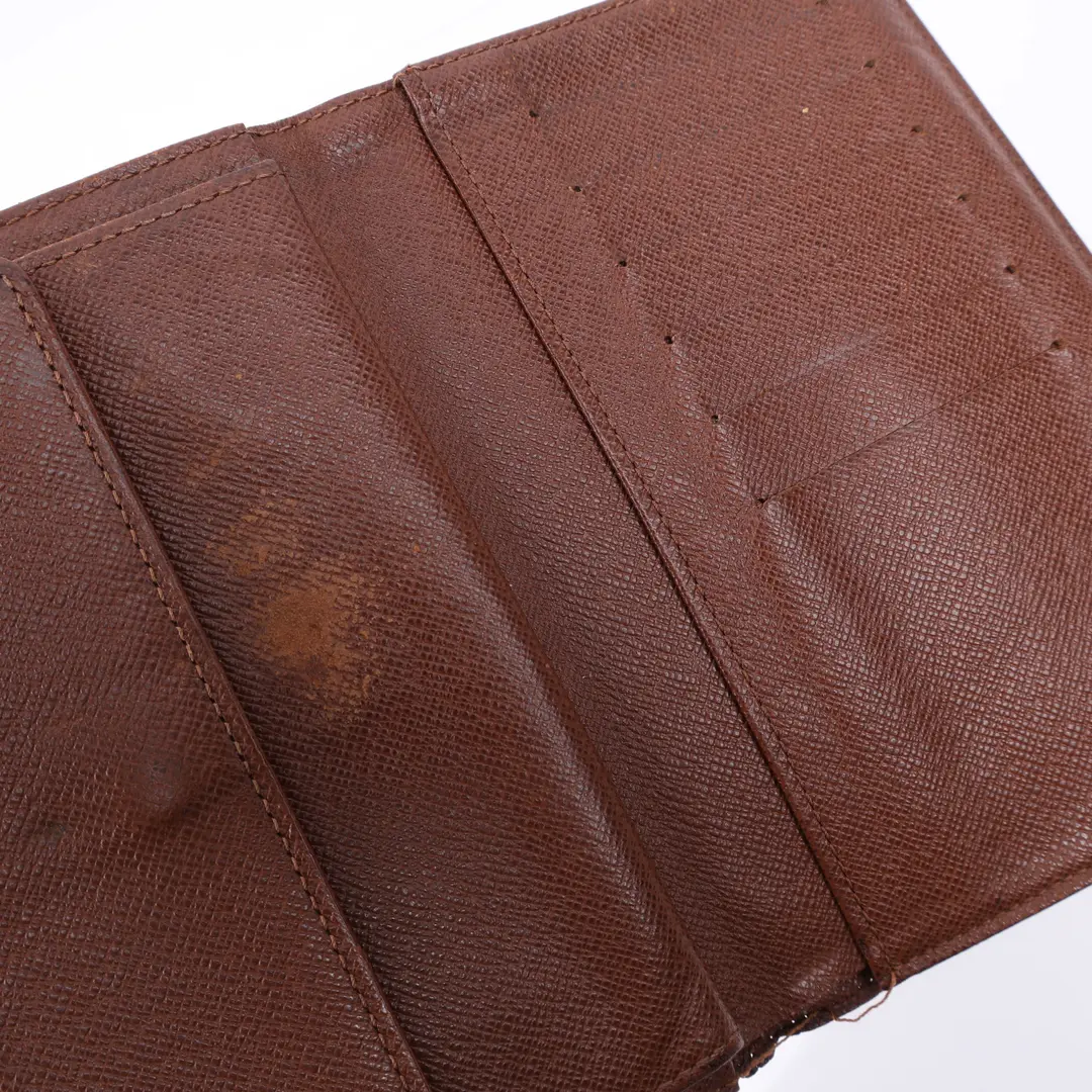 Louis Vuitton Portefeuille Elise Brown Monogram Wallet