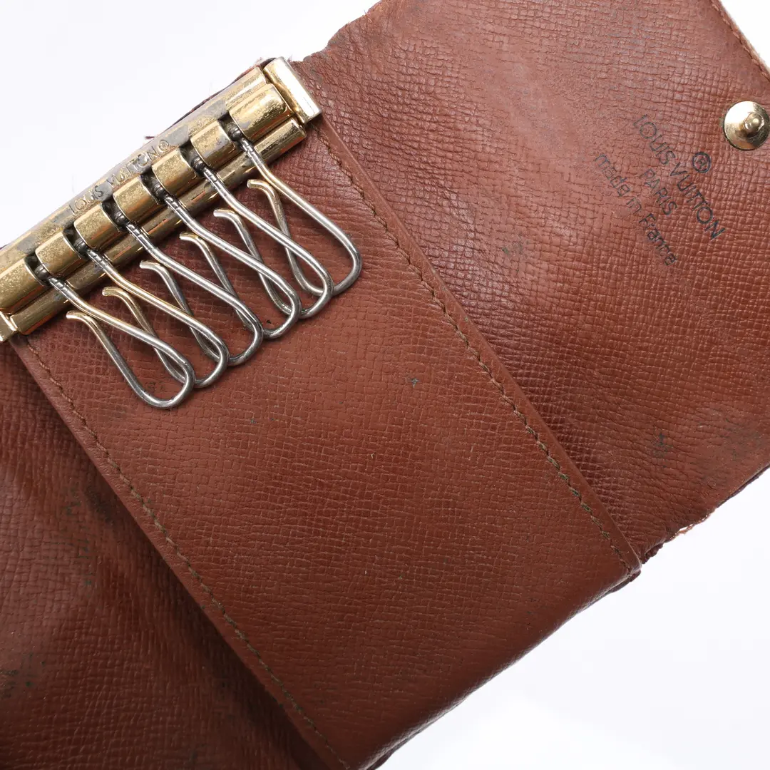 Louis Vuitton 6 Key Holder Brown Monogram Canvas