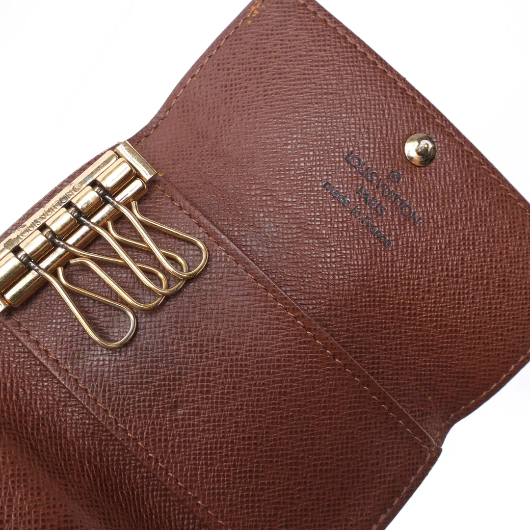 Louis Vuitton Multicles 4 Brown Monogram Key Case