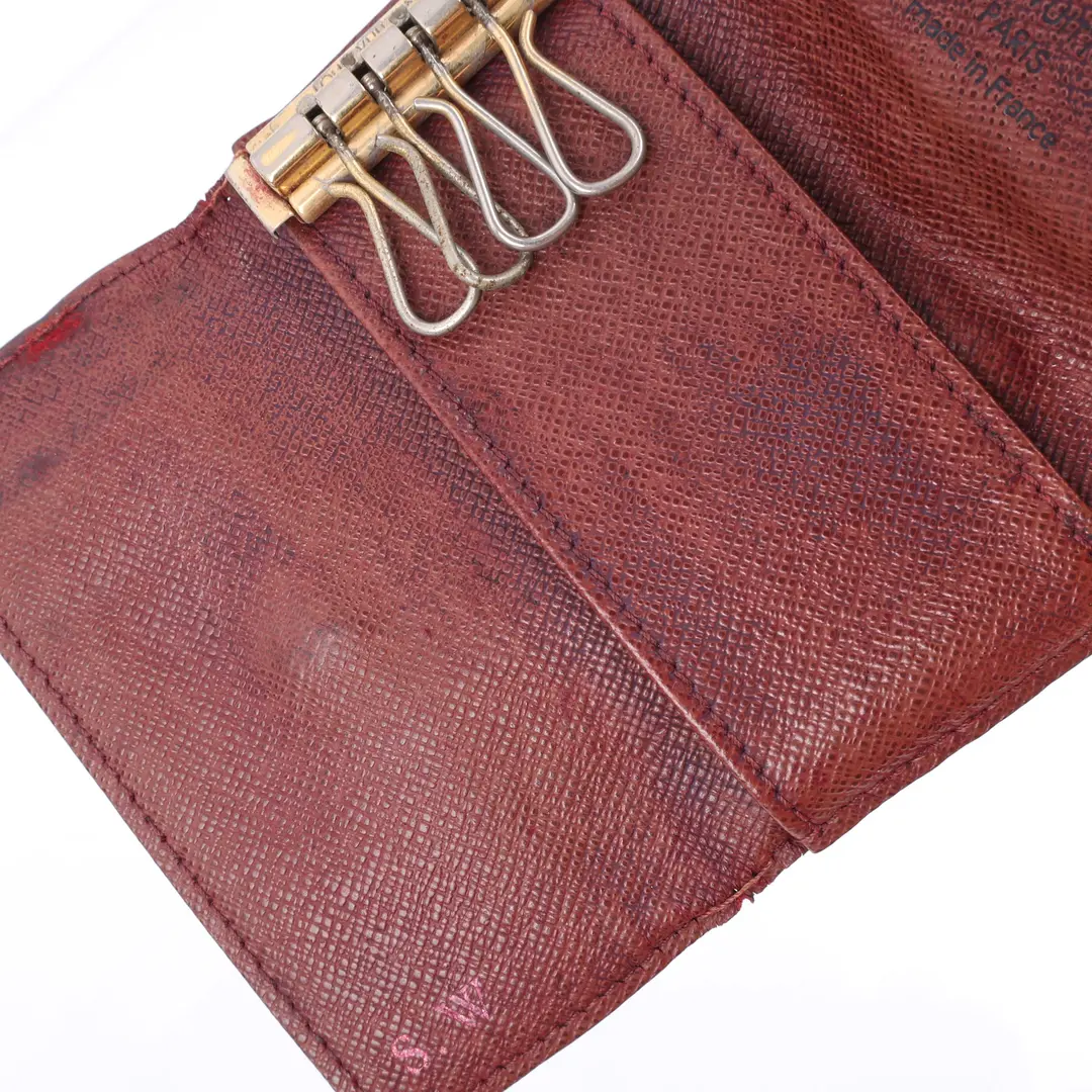 Louis Vuitton 4 Key Holder Brown Monogram Canvas