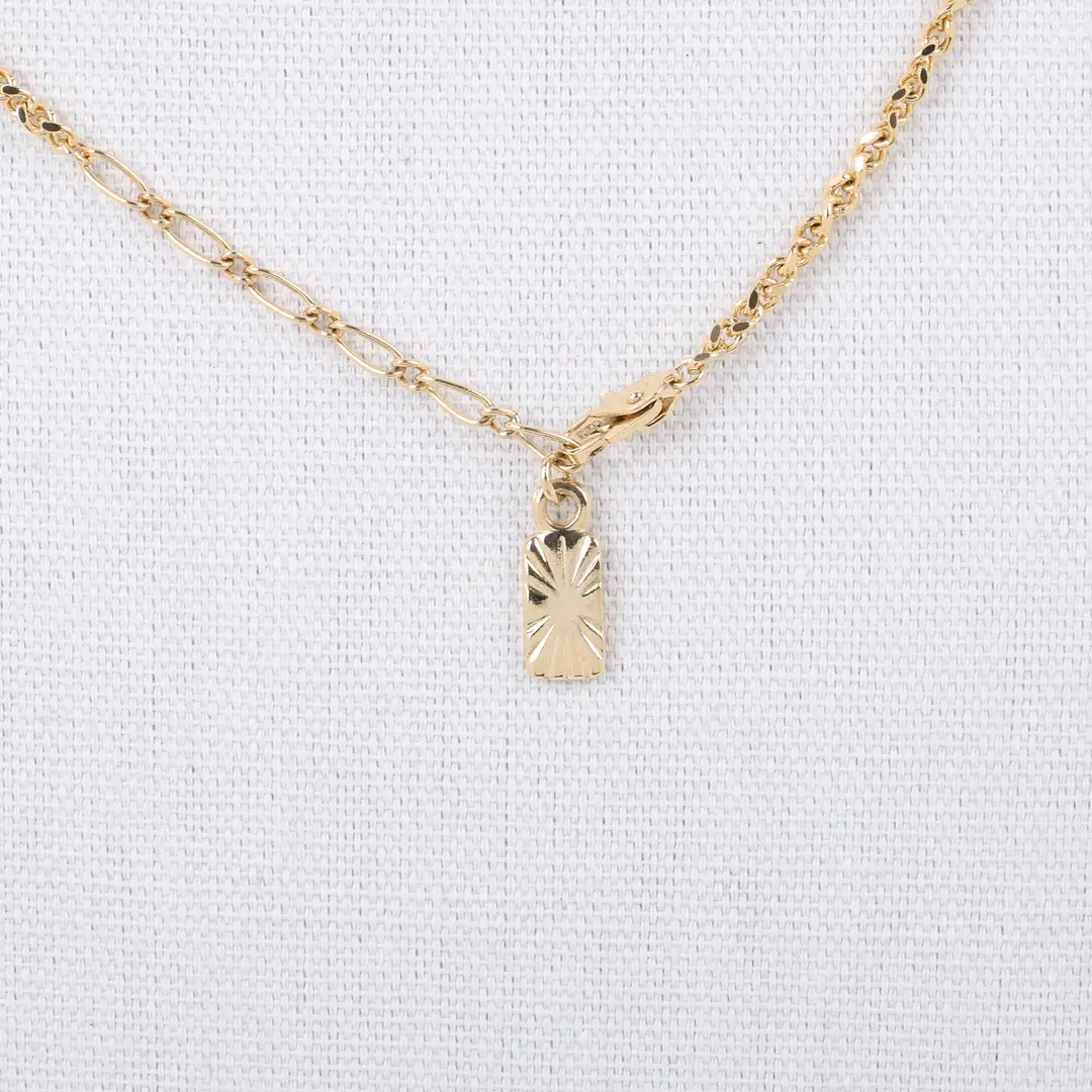 Dior Vintage Gold Rhinestone Pendant Necklace