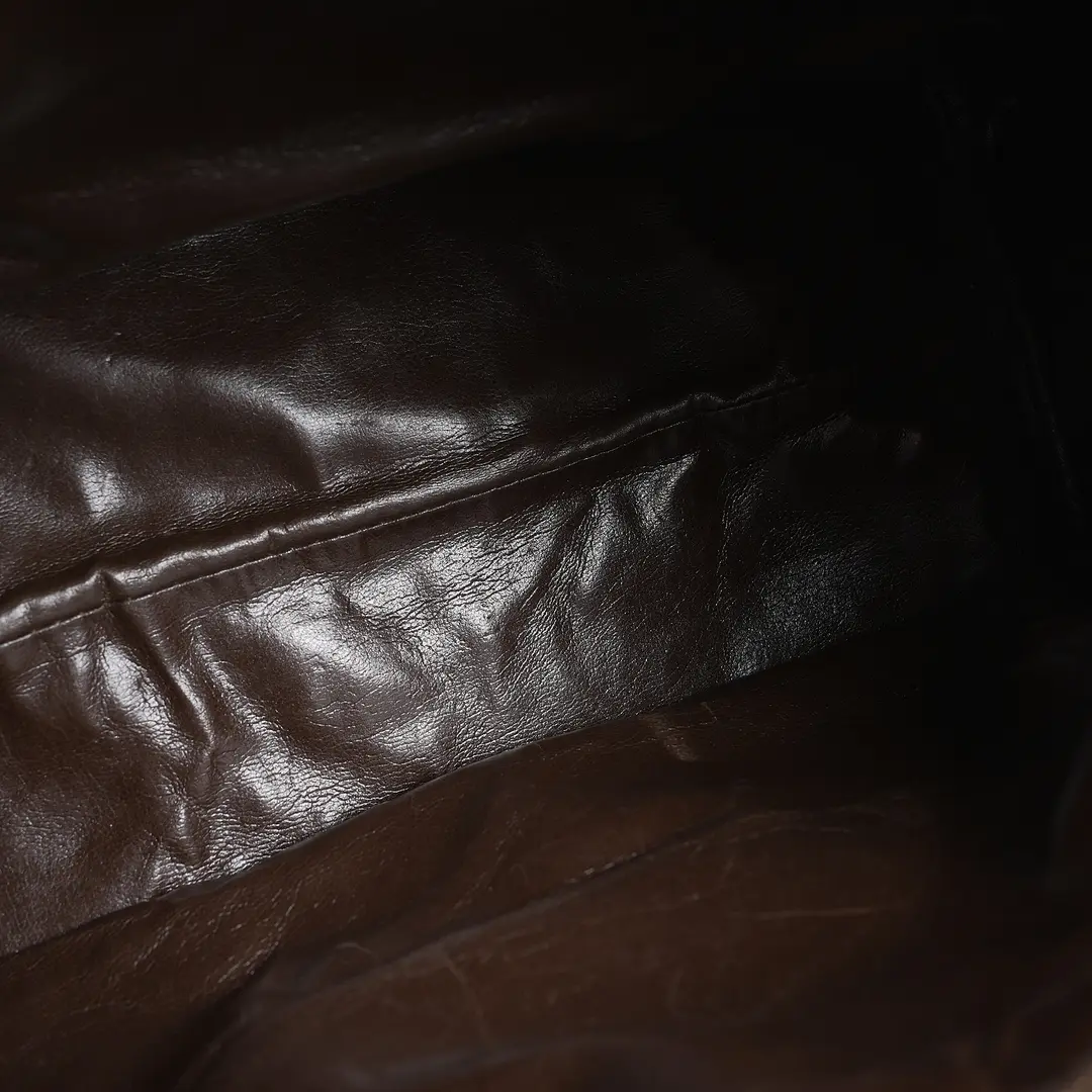 Fendi Zucca Boston Brown Canvas Handbag