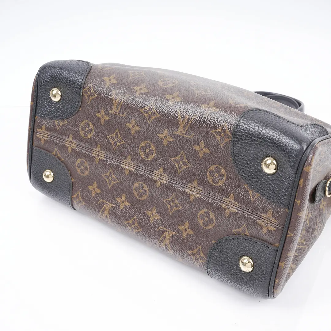 Louis Vuitton Retiro Brown Monogram Shoulder Bag