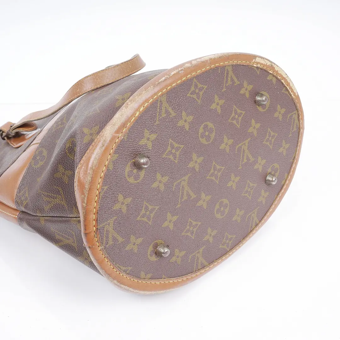 Louis Vuitton Vintage Monogram Bucket Tote Bag