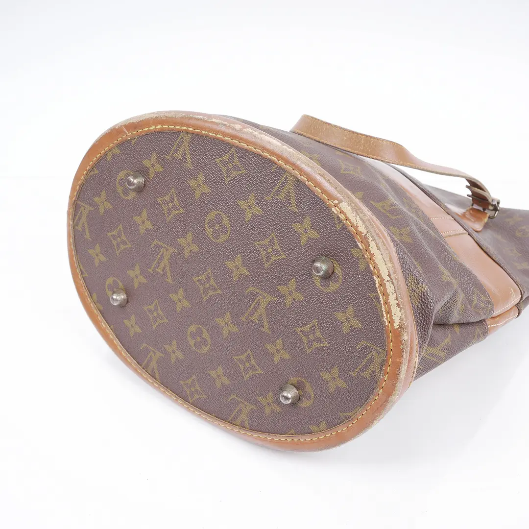 Louis Vuitton Vintage Monogram Bucket Tote Bag