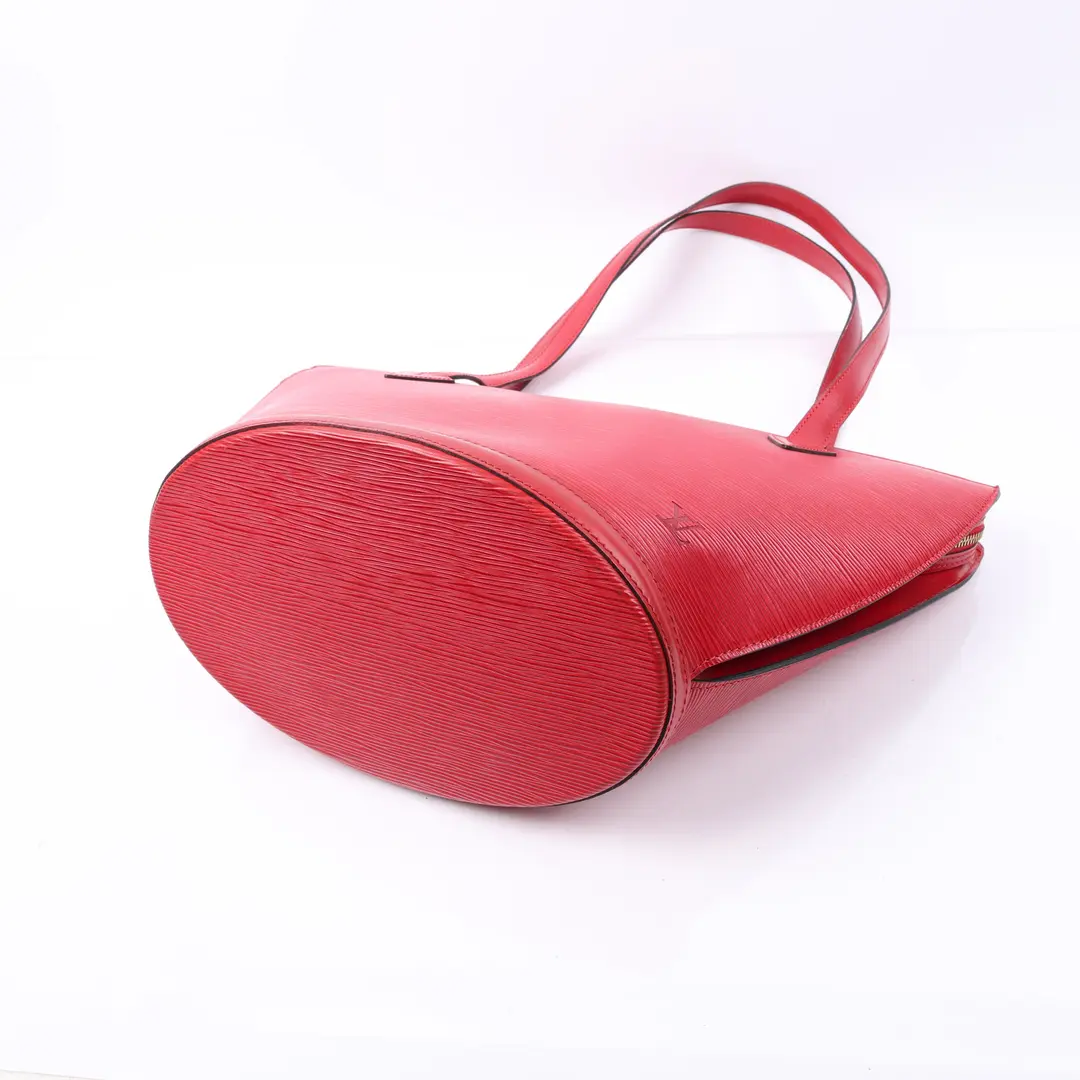 Louis Vuitton Saint Jacques Red Epi Leather Shoulder Bag