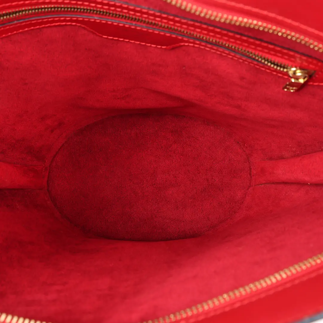 Louis Vuitton Saint Jacques Red Epi Leather Shoulder Bag