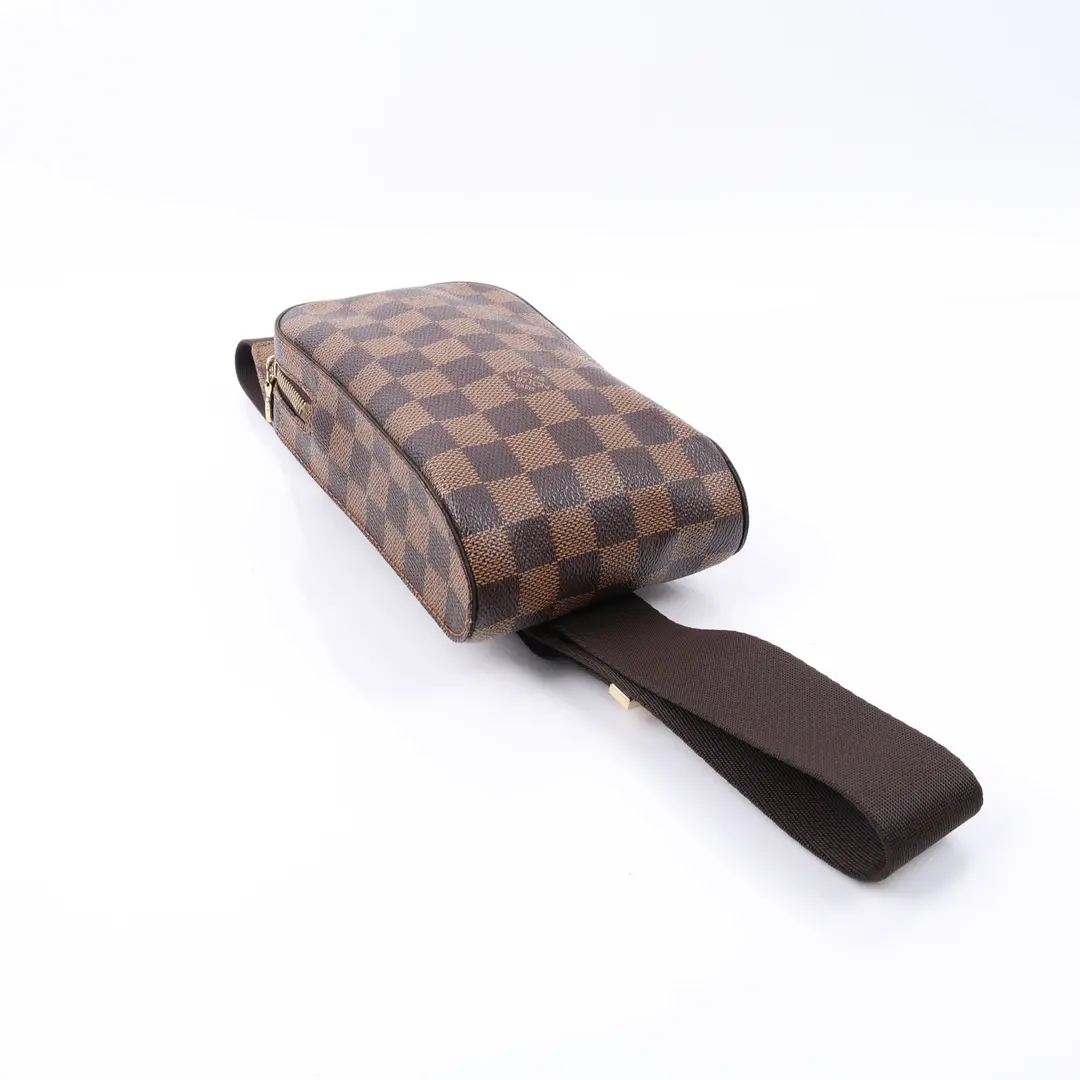 Louis Vuitton Geronimos Brown Damier Ebene Sling Bag