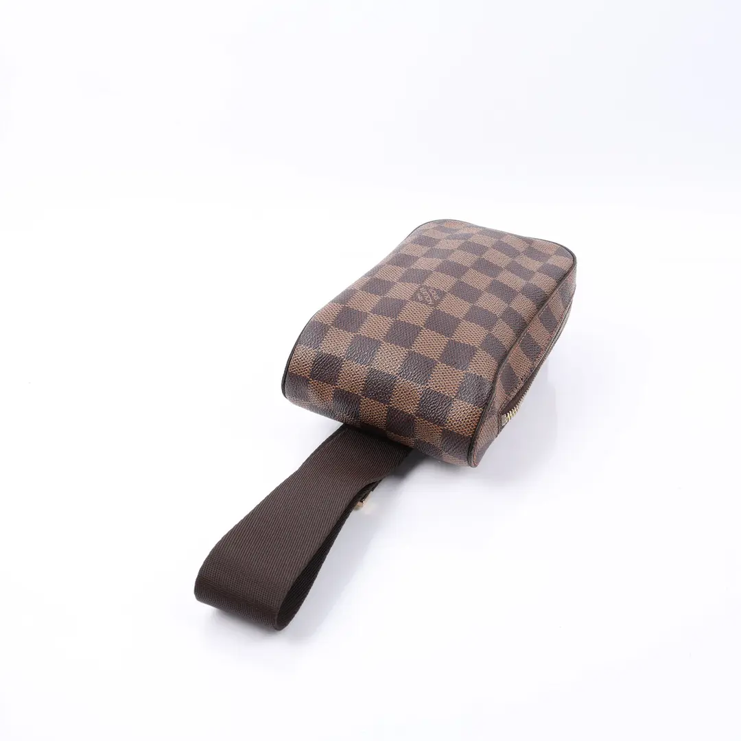 Louis Vuitton Geronimos Brown Damier Ebene Sling Bag