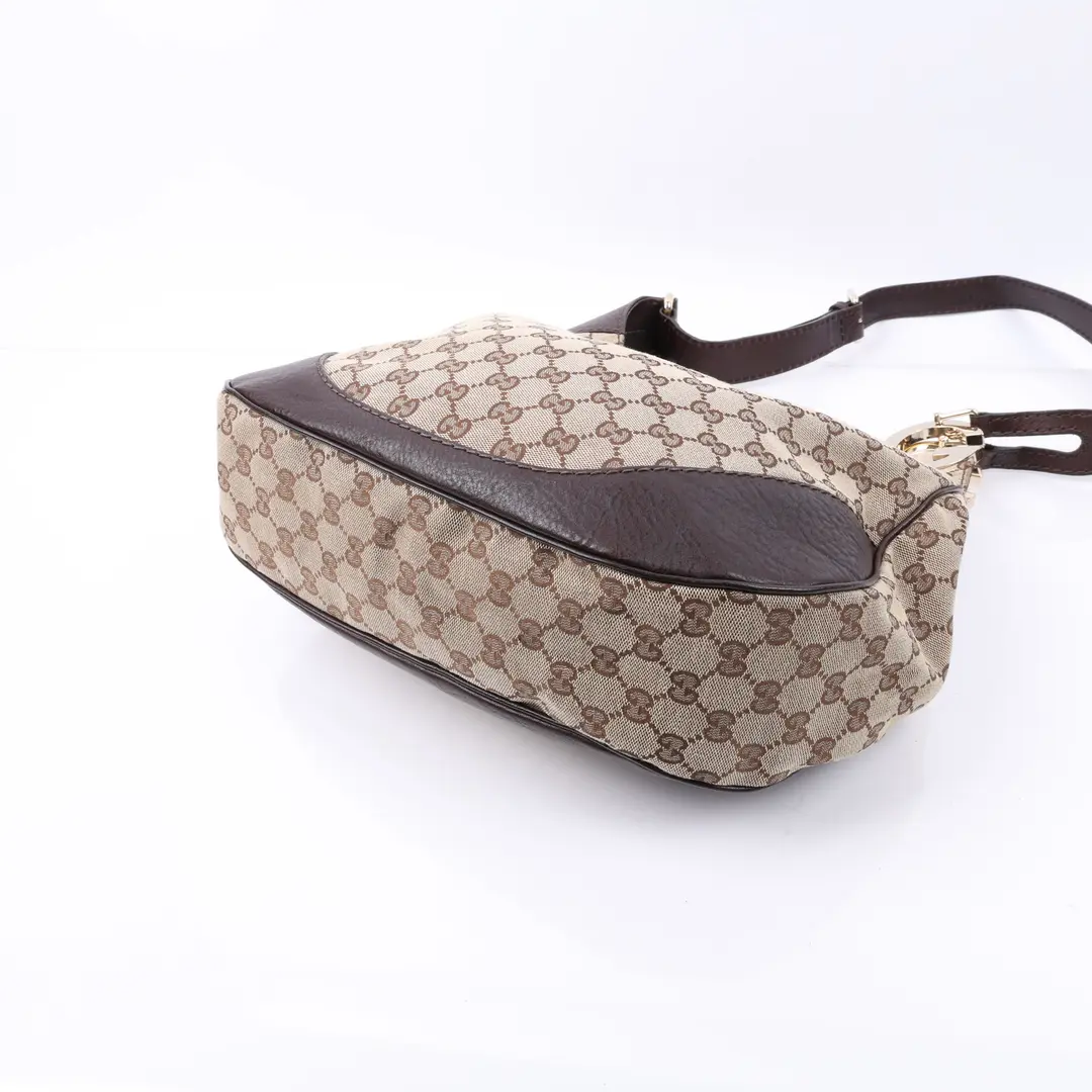 Gucci Charlotte Brown GG Canvas Shoulder Bag
