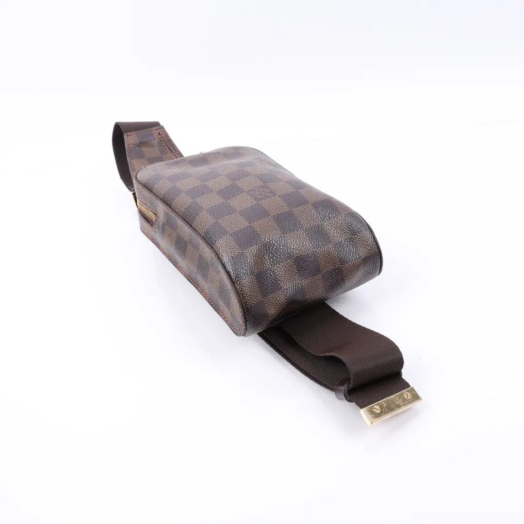 Louis Vuitton Geronimos Brown Damier Ebene Sling Bag