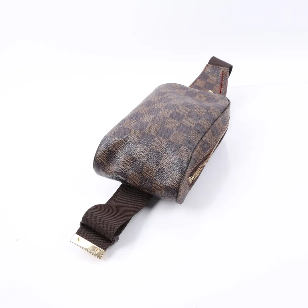 Louis Vuitton Geronimos Brown Damier Ebene Sling Bag
