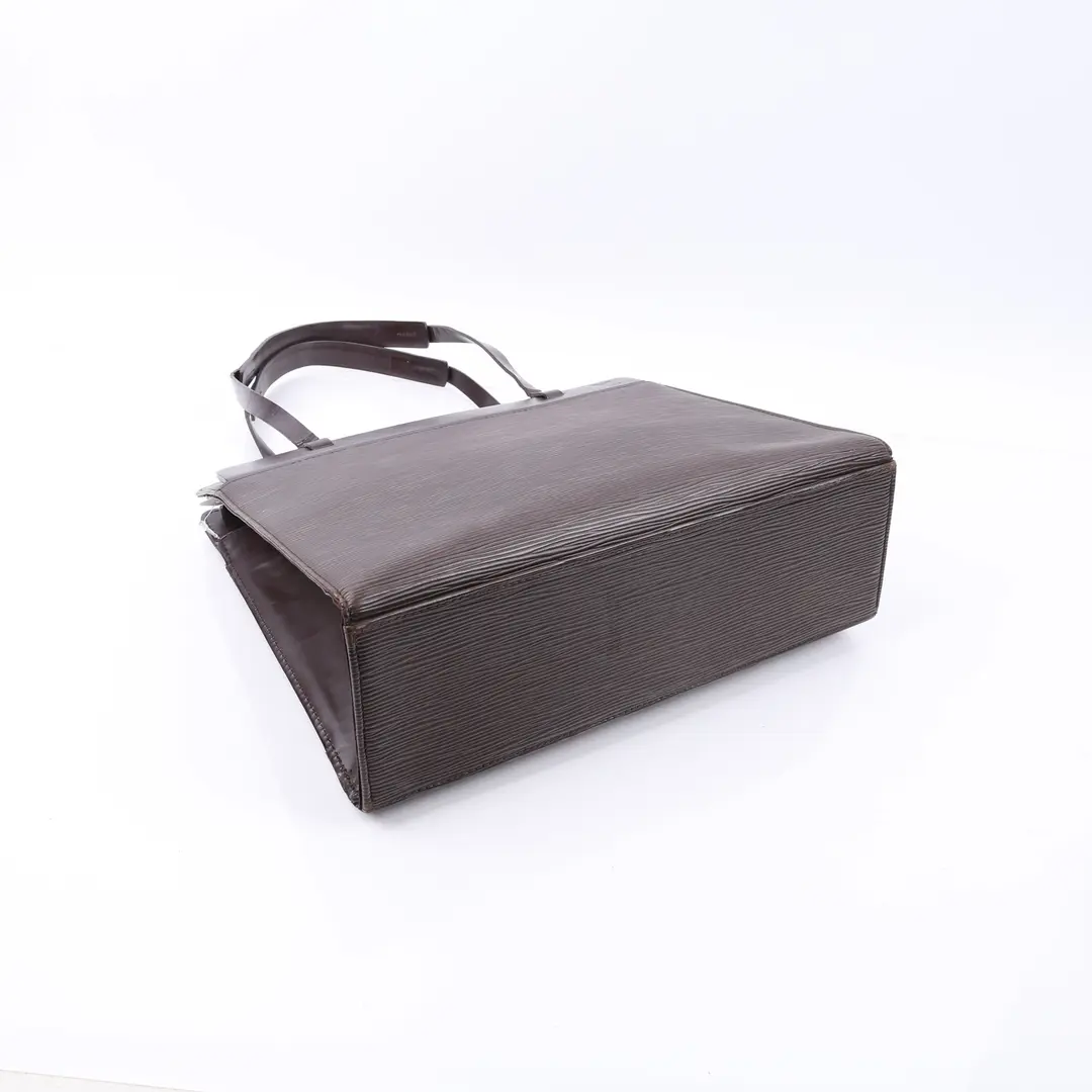 Louis Vuitton Lussac Brown Epi Leather Shoulder Bag