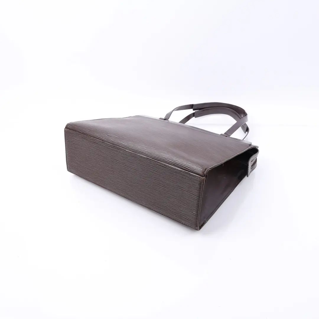 Louis Vuitton Lussac Brown Epi Leather Shoulder Bag