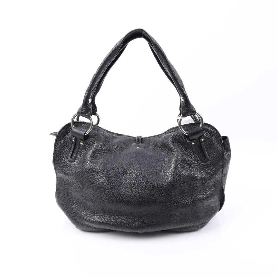 Celine Bittersweet Black Leather Shoulder Bag