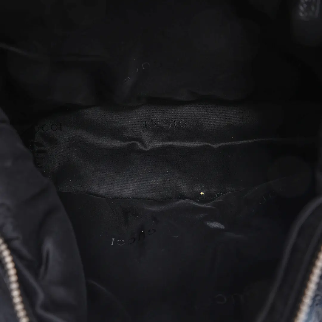 Gucci GG Canvas Black Shoulder Bag