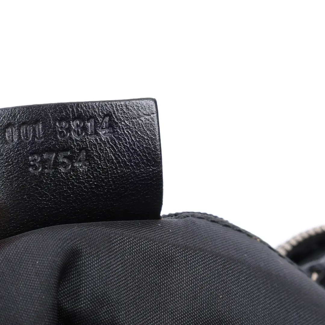 Gucci GG Canvas Black Shoulder Bag
