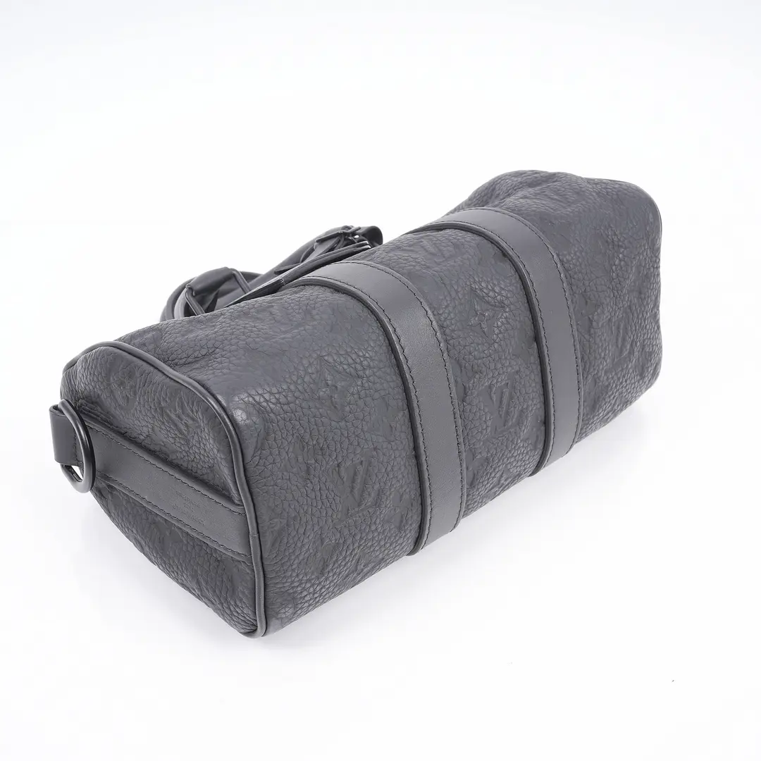 Louis Vuitton Keepall Bandouliere 25 Black Leather