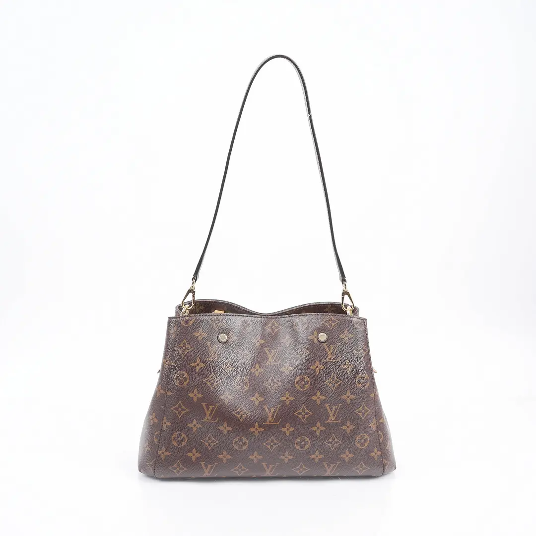 Louis Vuitton Retiro Brown Monogram Shoulder Bag