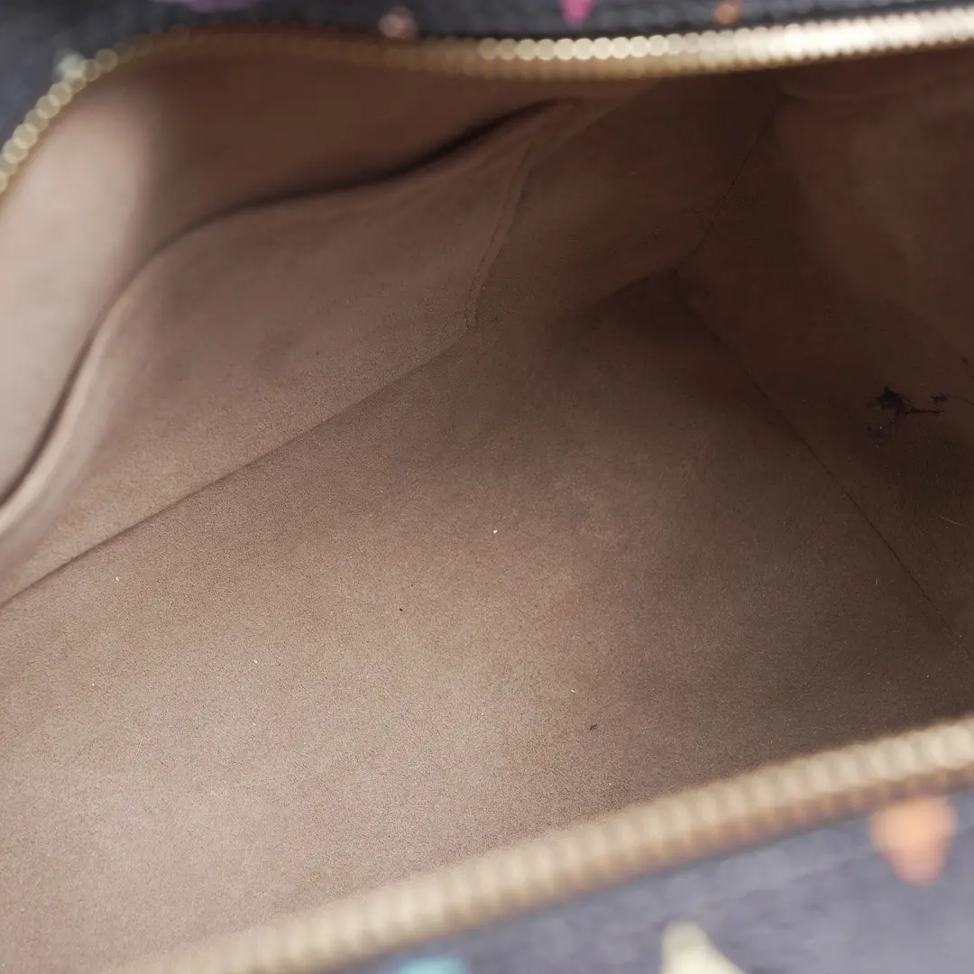 Louis Vuitton Aurelia Black Multicolore Canvas Bag