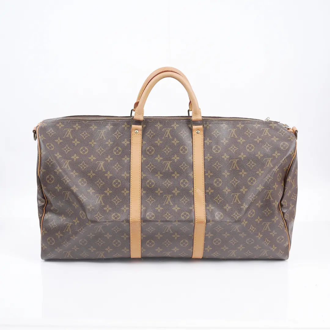 Louis Vuitton Keepall Brown Monogram Canvas Travel Bag