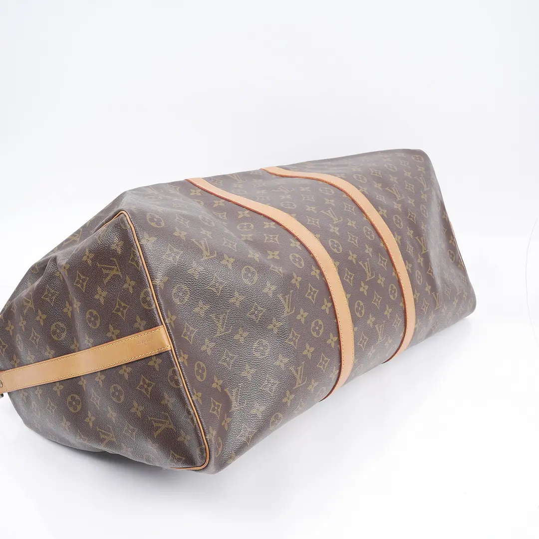 Louis Vuitton Keepall Brown Monogram Canvas Travel Bag