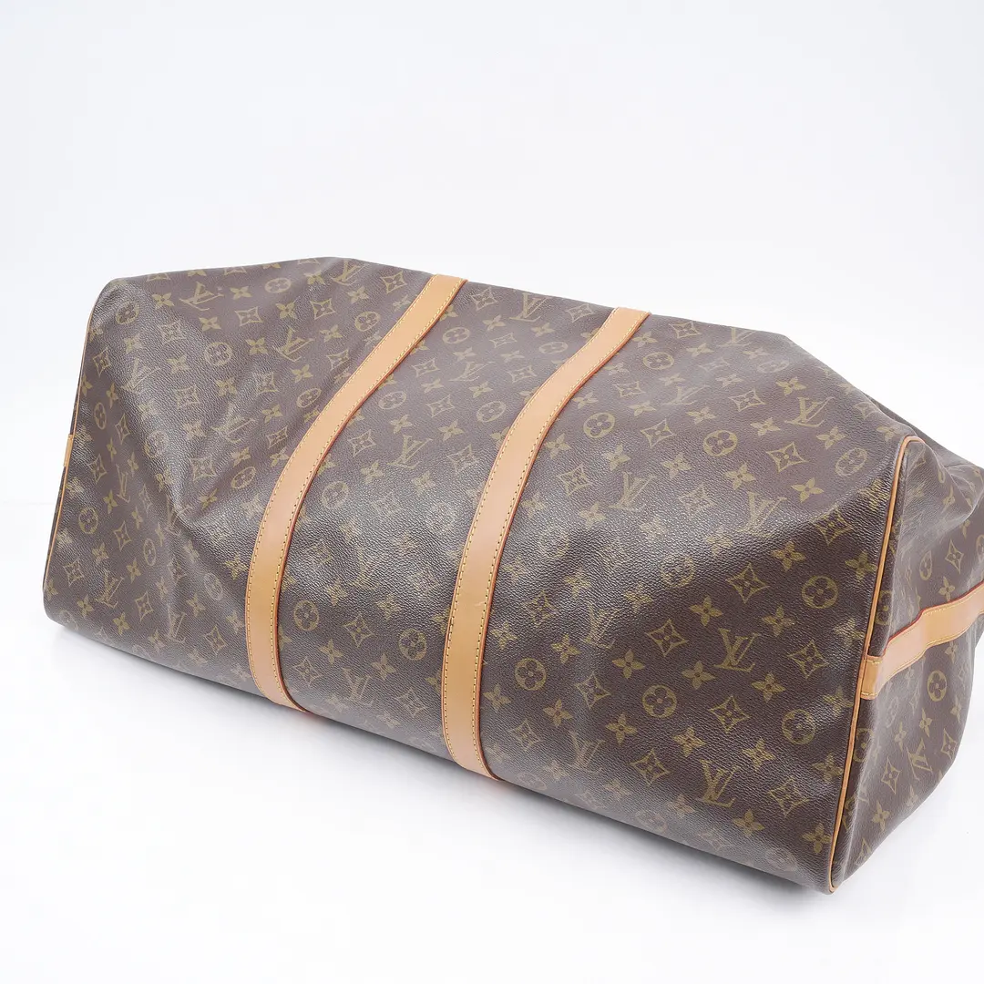 Louis Vuitton Keepall Brown Monogram Canvas Travel Bag
