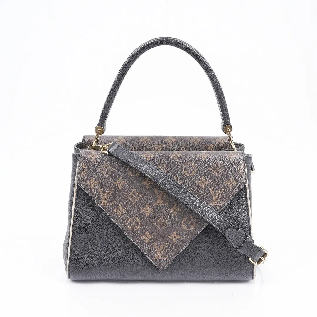 Louis Vuitton Cluny MM Black Monogram Shoulder Bag