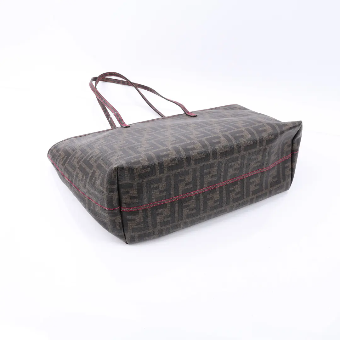 Fendi Zucca Brown Canvas Tote Bag