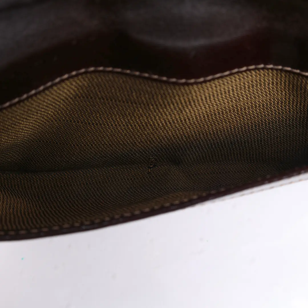Fendi Zucca Brown Canvas Long Wallet
