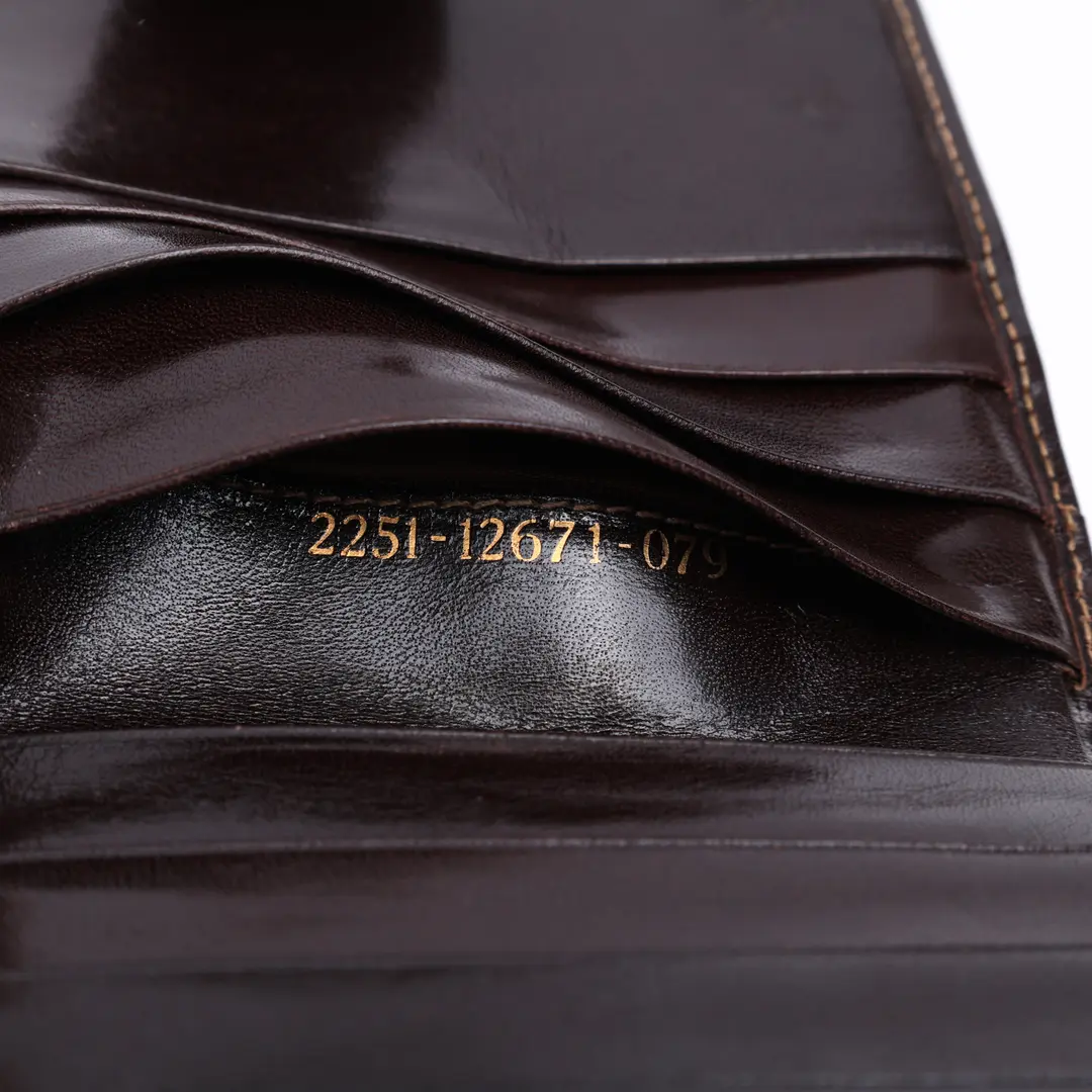 Fendi Zucca Brown Canvas Wallet