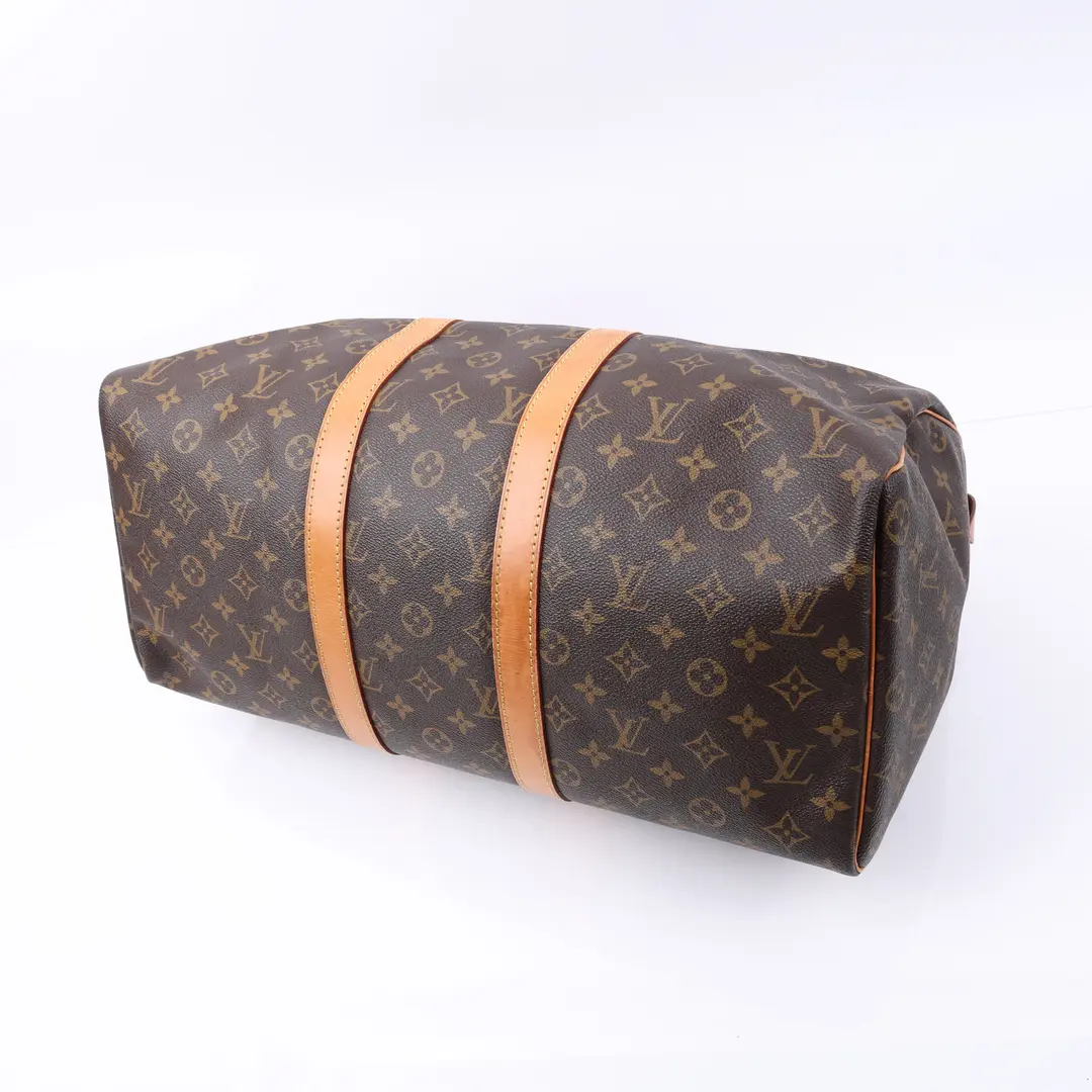 Louis Vuitton Keepall 45 Brown Monogram Duffle Bag