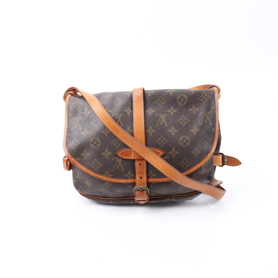 Louis Vuitton Saumur 30 Brown Monogram Shoulder Bag