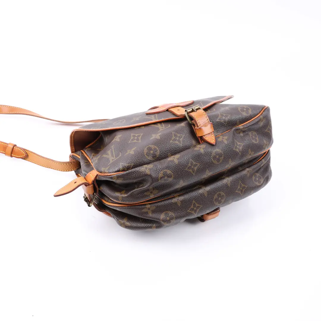 Louis Vuitton Saumur 30 Brown Monogram Shoulder Bag