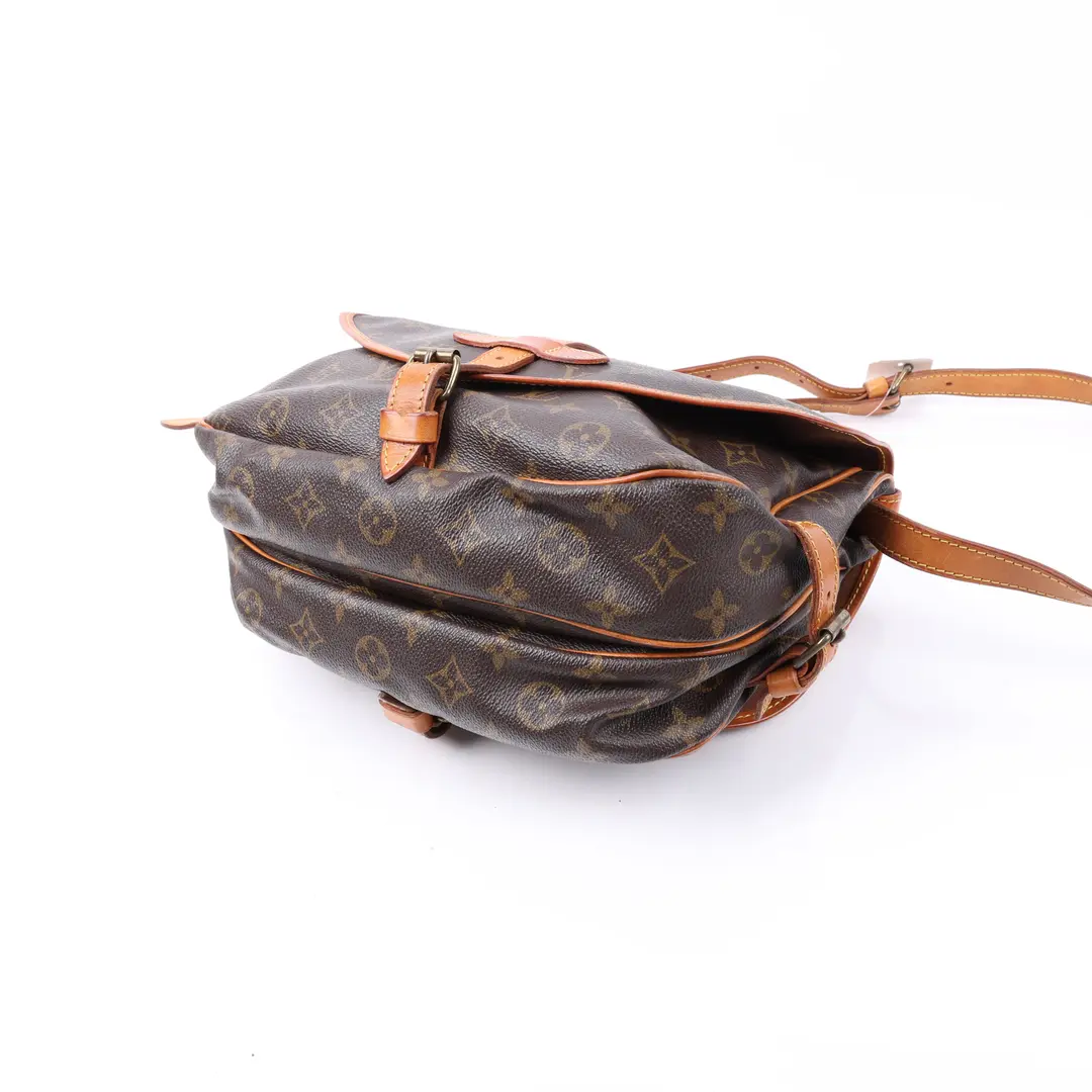Louis Vuitton Saumur 30 Brown Monogram Shoulder Bag
