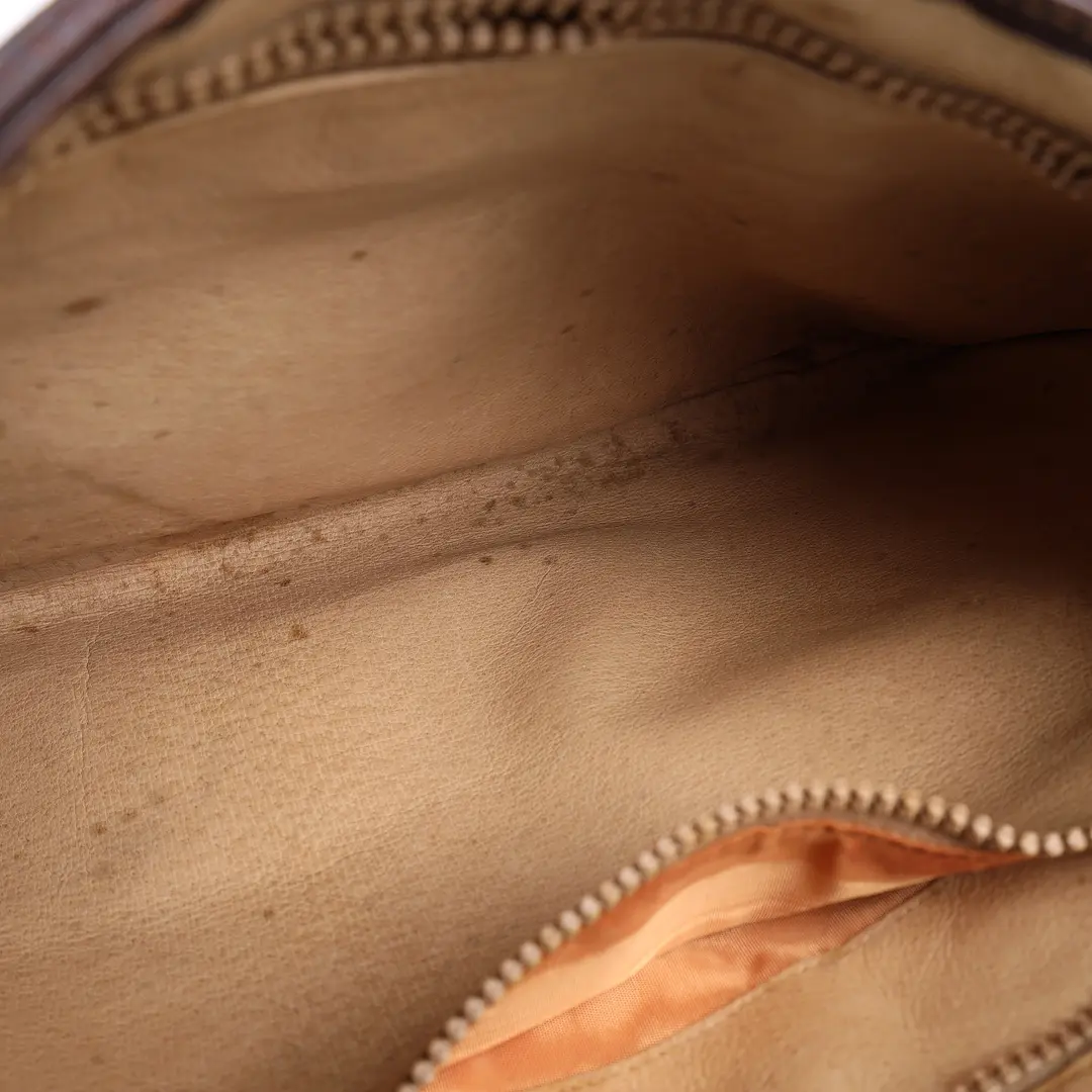 Gucci Vintage Jackie Brown GG Canvas Shoulder Bag