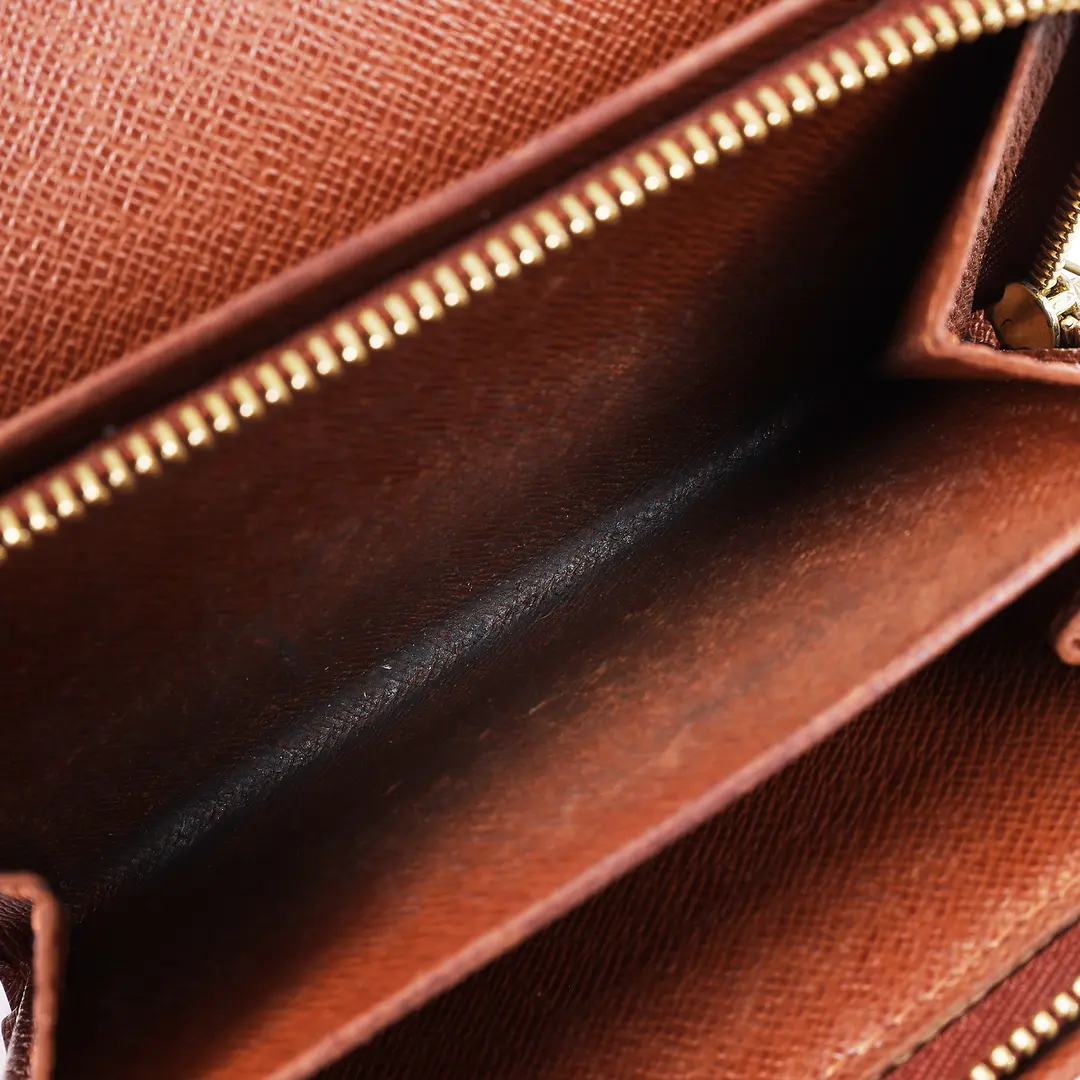 Louis Vuitton Portefeuille Tresor Brown Monogram Wallet
