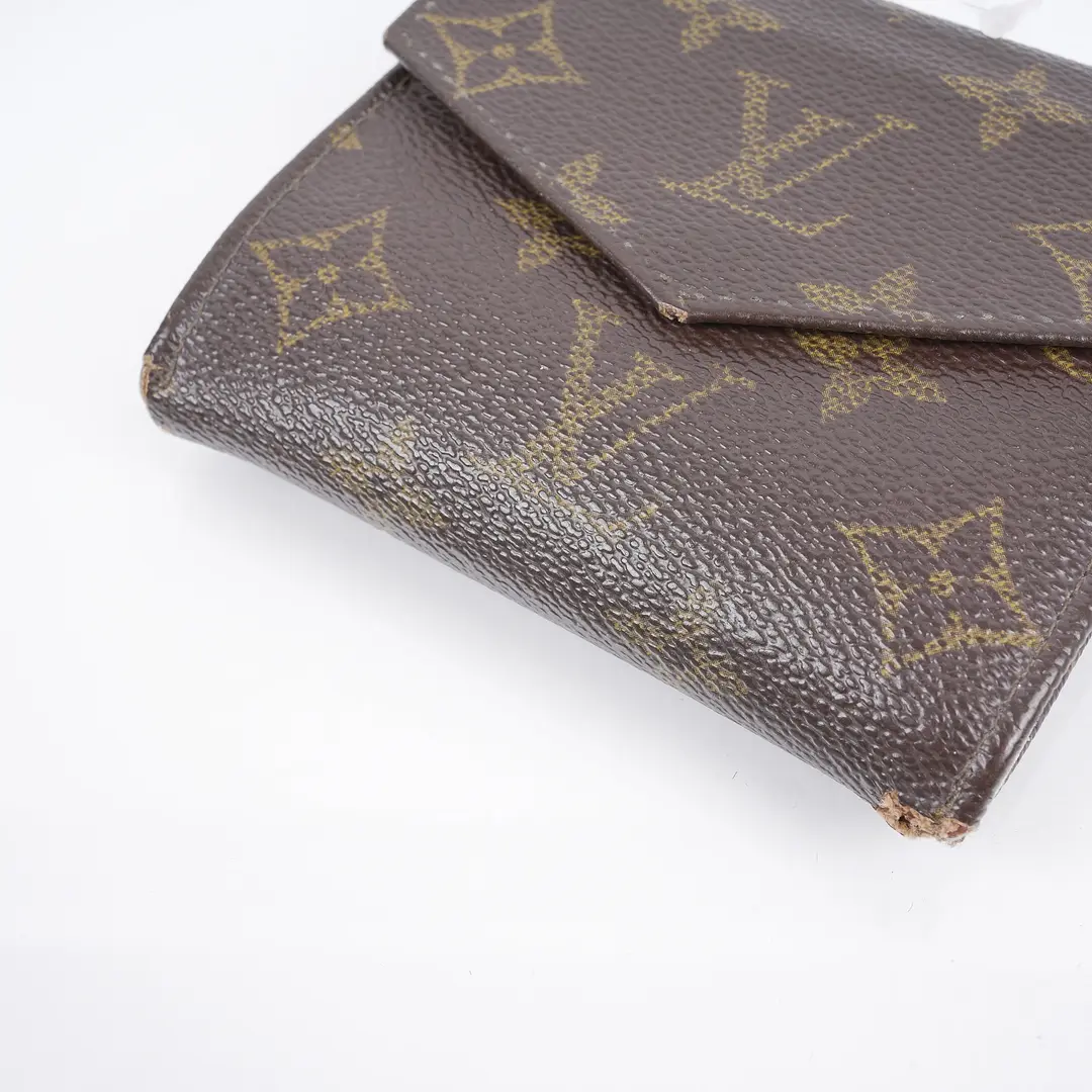 Louis Vuitton Elise Brown Monogram Wallet