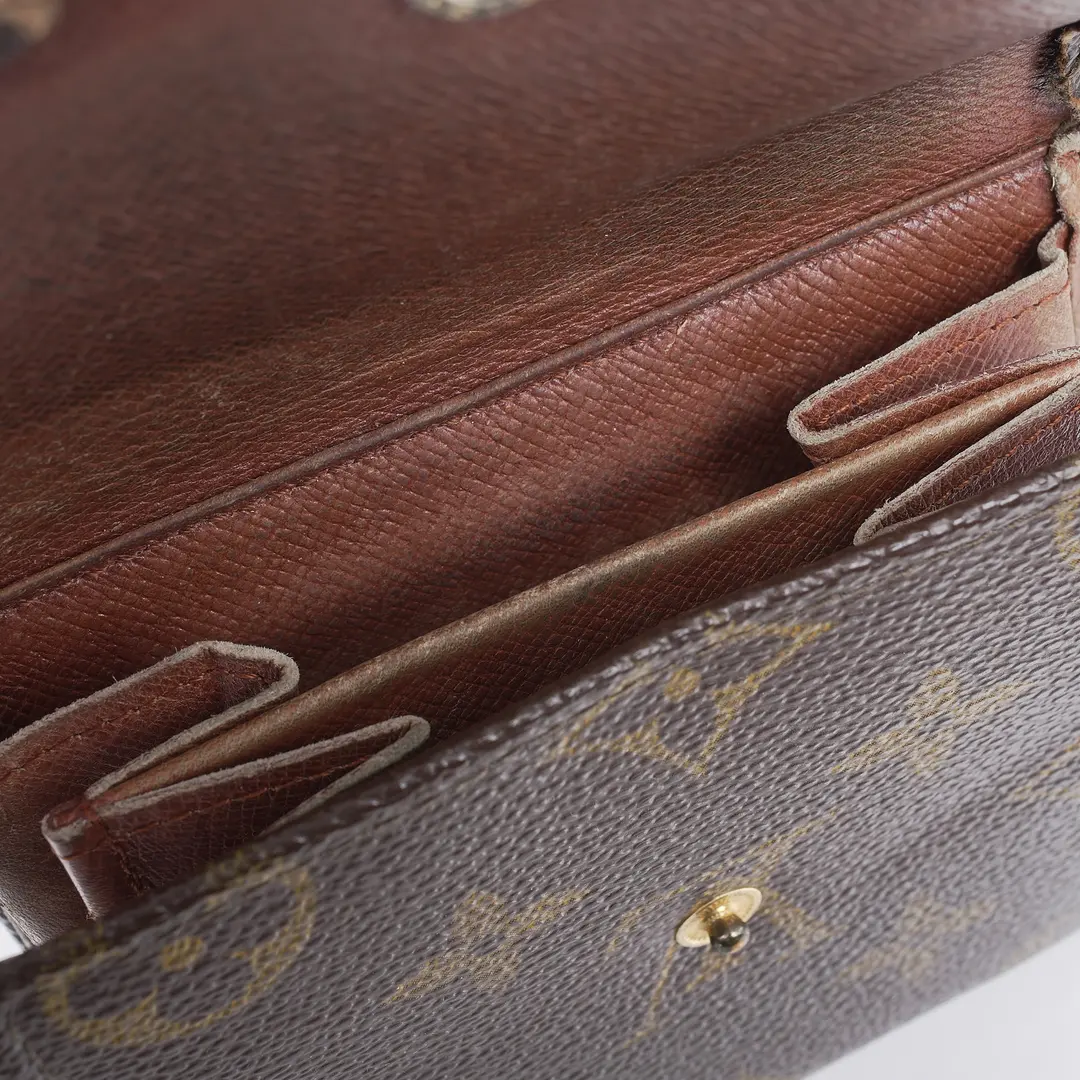 Louis Vuitton Elise Brown Monogram Wallet