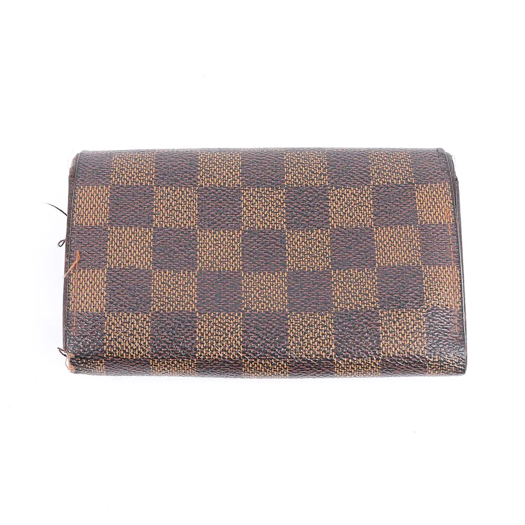 Louis Vuitton Tresor Brown Damier Ebene Wallet