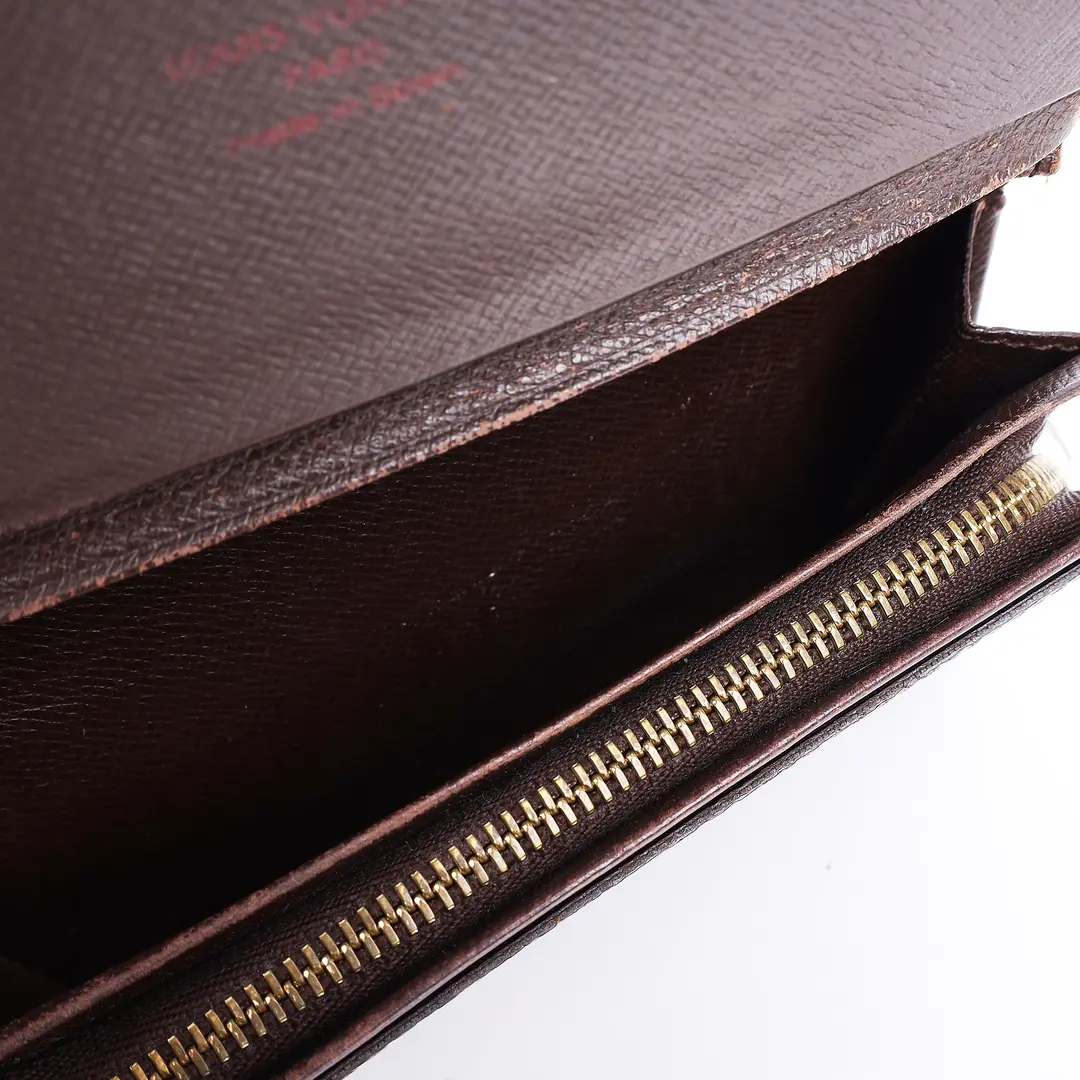Louis Vuitton Tresor Brown Damier Ebene Wallet