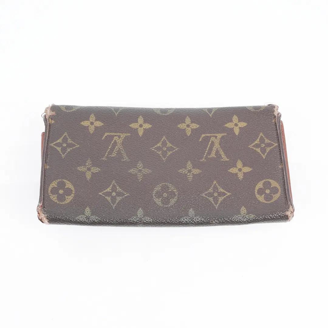 Louis Vuitton Sarah Brown Monogram Canvas Wallet