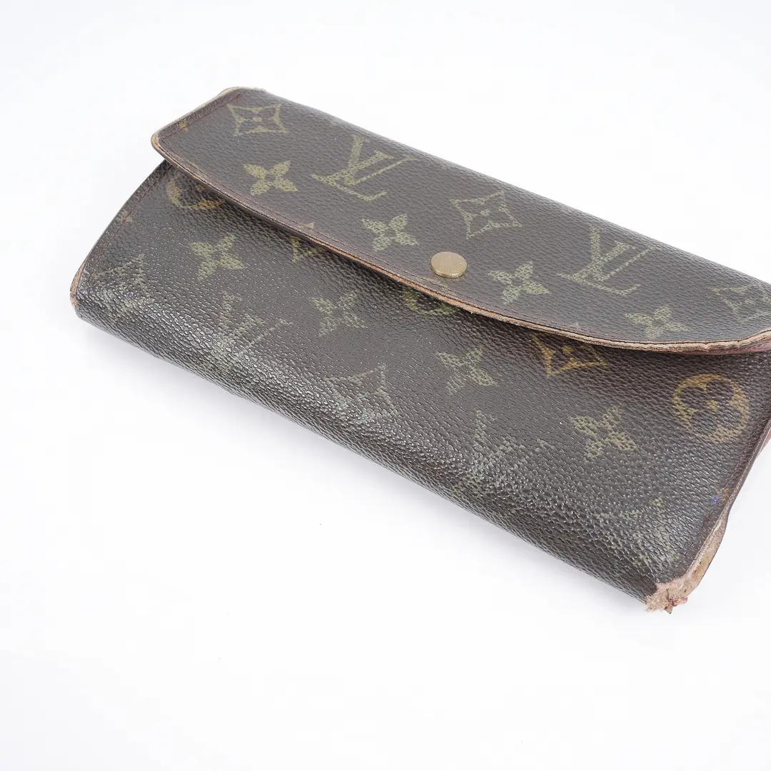 Louis Vuitton Sarah Brown Monogram Canvas Wallet