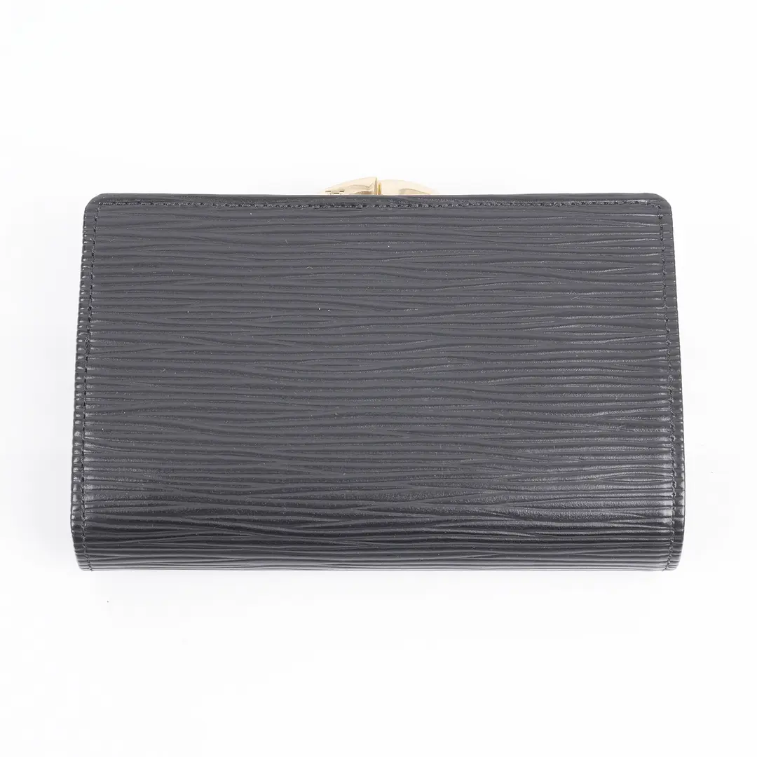 Louis Vuitton Portefeuille Viennois Black Epi Wallet