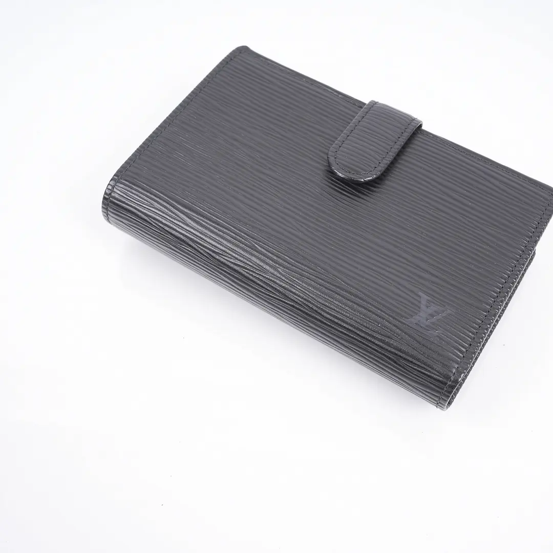Louis Vuitton Portefeuille Viennois Black Epi Wallet