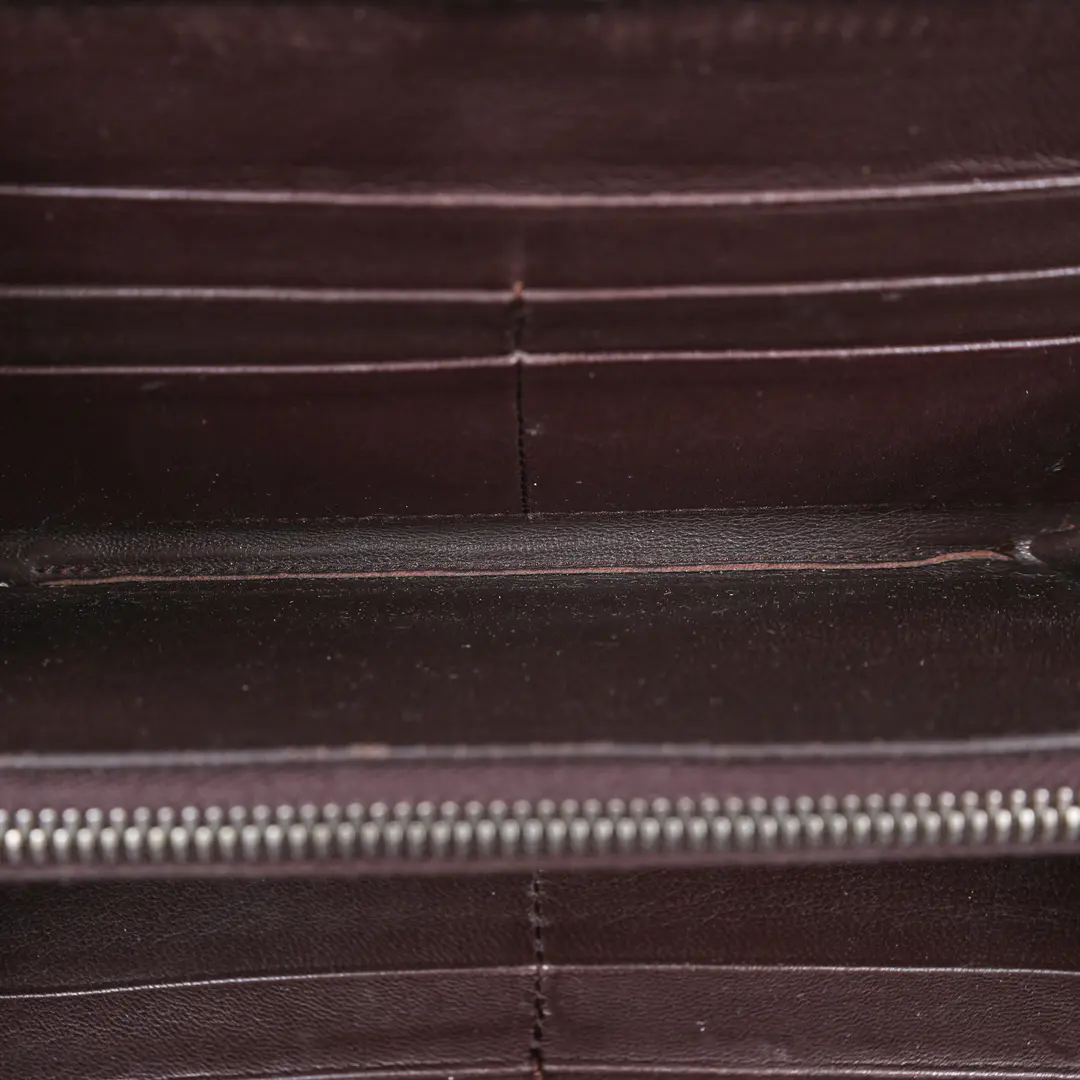 Bottega Veneta Intrecciato Brown Leather Wallet